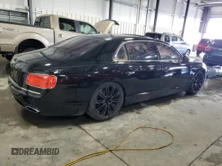 2015 Bentley Flying Spur with VIN SCBEC9ZAXFC049956, listed as a Copart auction lot 51461975 with 57,234 mi miles and Salvage title. Bid and sale history available at DreamBid. Image 3.