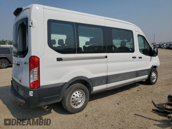 2023 Ford Transit Passenger XL z VIN 1FBAX9CG7PKA55917, wystawiony jako Copart lot #60463505 z przebiegiem 22 485 mil mil oraz Szkoda całkowita • Salvage title. Historia ofert i sprzedaży dostępna na DreamBid. Obrazek 3.