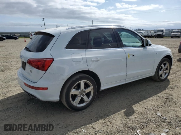 2012 Audi Q5 3.2L Premium Plus with VIN WA1DKAFP7CA107304, listed as a Copart auction lot 53163575 with 138,315 mi miles and Salvage Title. Bid and sale history available at carsss.com. Image 3.