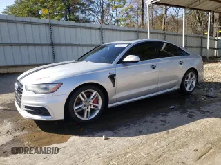 2012 Audi A6 3.0T Prestige with VIN WAUHGAFC6CN036625, listed as a Copart auction lot 44642315 with 145,107 mi miles and Salvage Title. Bid and sale history available at carsss.com. Image 1.
