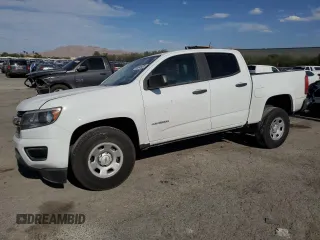 2020 Chevrolet Colorado 2WD Work Truck with VIN 1GCGSBEA5L1146415, listed as a Copart auction lot 60546485 with 37,559 mi miles and Non repairable. Bid and sale history available at DreamBid. Image 1.