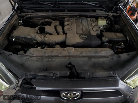 2021 Toyota 4Runner SR5 Premium with VIN JTENU5JR9M5917110, listed as a Copart auction lot 81633384 with 52,679 mi miles and Salvage title. Bid and sale history available at DreamBid. Image 12.