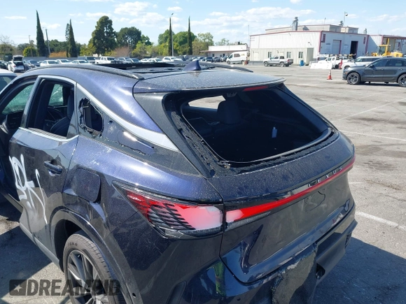 2023 Lexus RX 350 with VIN 2T2BAMCA3PC017131, listed as a IAAI auction lot 41965100 with 23,344 mi miles and . Bid and sale history available at DreamBid. Image 20.