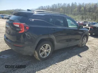 2024 GMC Terrain SLE with VIN 3GKALMEGXRL278935, listed as a Copart auction lot 52300805 with 11,200 mi miles and Salvage title. Bid and sale history available at DreamBid. Image 3.