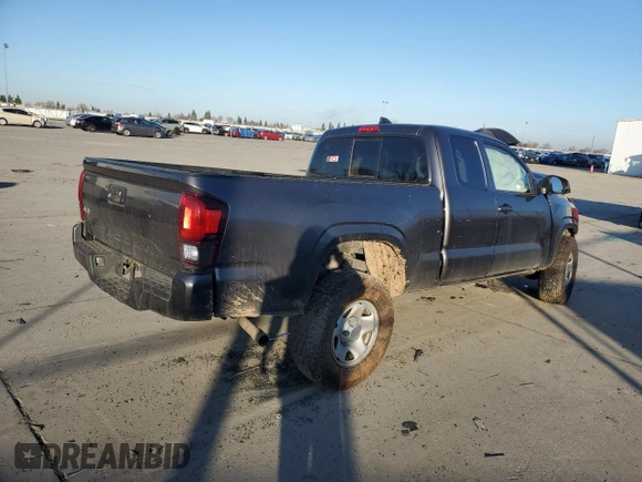2022 Toyota Tacoma SR with VIN 3TYSX5EN8NT016817, listed as a Copart auction lot 87709505 with 52,825 mi miles and Salvage title. Bid and sale history available at DreamBid. Image 3.