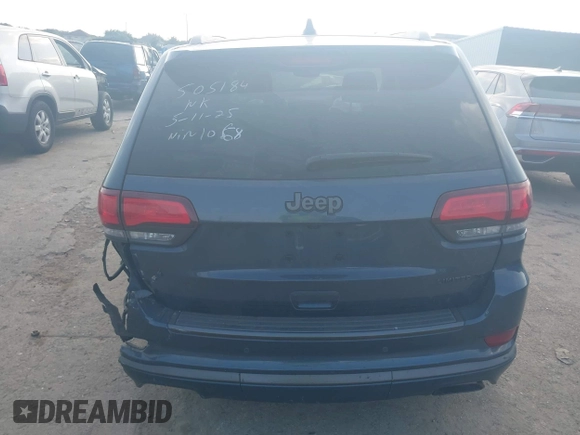 2020 Jeep Grand Cherokee Limited z VIN 1C4RJEBG3LC371068, wystawiony jako IAAI lot #42271503 z przebiegiem 43 347 mil mil oraz . Historia ofert i sprzedaży dostępna na DreamBid. Obrazek 16.