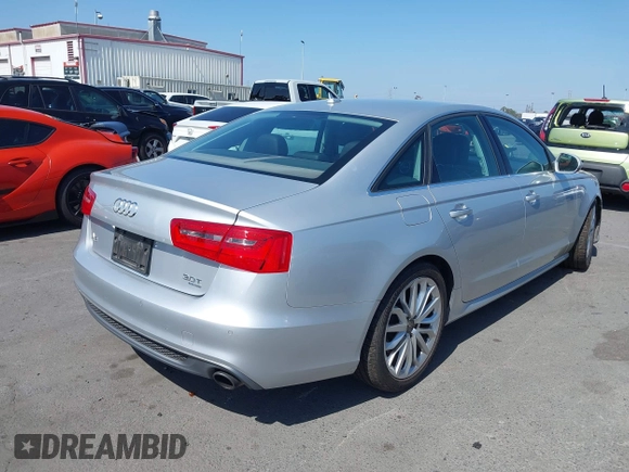 2012 Audi A6 Premium Plus with VIN WAUBGAFC1CN004574, listed as a IAAI auction lot 42335361 with 76,655 mi miles and . Bid and sale history available at DreamBid. Image 4.