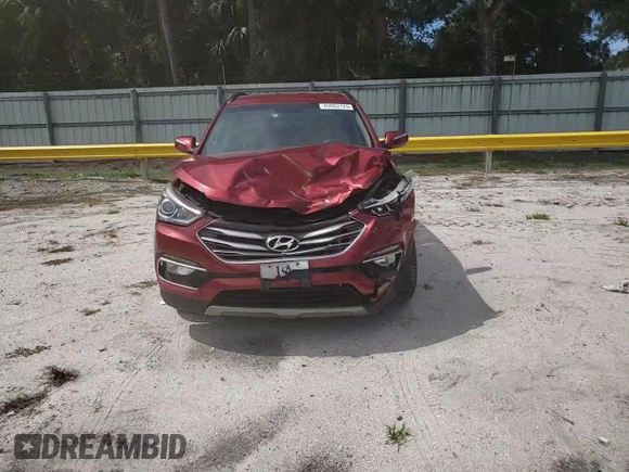2018 Hyundai Santa Fe 2.4L with VIN 5XYZU3LB4JG508929, listed as a Copart auction lot 63962125 with 51,334 mi miles and Salvage title. Bid and sale history available at DreamBid. Image 14.