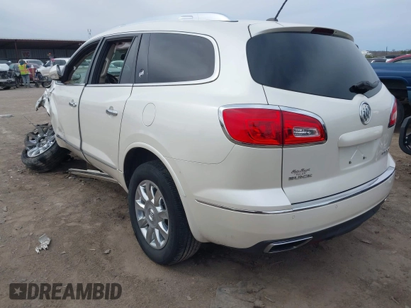 2015 Buick Enclave Leather with VIN 5GAKRBKD9FJ314163, listed as a IAAI auction lot 41743254 with Not Provided miles and . Bid and sale history available at DreamBid. Image 3.