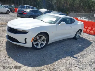 2019 Chevrolet Camaro 1LT with VIN 1G1FB1RS7K0108884, listed as a IAAI auction lot 41717182 with 45,820 mi miles. Bid and sale history available at carsss.com. Image 2.