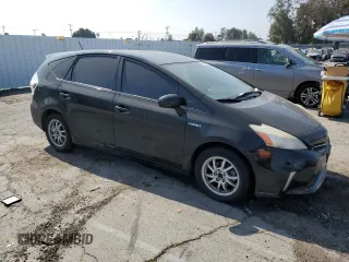 2014 Toyota Prius Two with VIN JTDZN3EU2E3309240, listed as a Copart auction lot 54119195 with 110,932 mi miles and Salvage Title. Bid and sale history available at DreamBid. Image 4.
