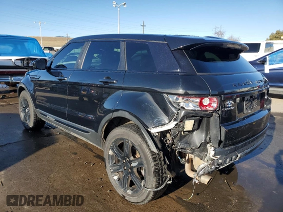 2015 Land Rover Range Rover Evoque Pure Premium with VIN SALVR2BG4FH975377, listed as a Copart auction lot 47570725 with 78,646 mi miles and Salvage title. Bid and sale history available at DreamBid. Image 2.