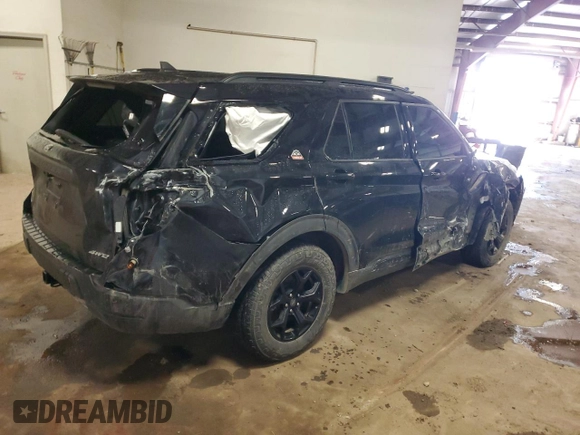 2022 Ford Explorer Timberline with VIN 1FMSK8JH4NGB27348, listed as a Copart auction lot 86891924 with 102,821 mi miles and Non Repairable. Bid and sale history available at carsss.com. Image 3.