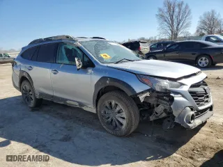 2024 Subaru Outback Onyx Edition with VIN 4S4BTALC2R3196431, listed as a Copart auction lot 47013165 with 0 mi miles and Salvage Title. Bid and sale history available at carsss.com. Image 4.