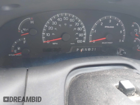 2000 Ford F-150 XL with VIN 1FTRX17W1YNA55140, listed as a IAAI auction lot 41805914 with 1 mi miles. Bid and sale history available at carsss.com. Image 7.