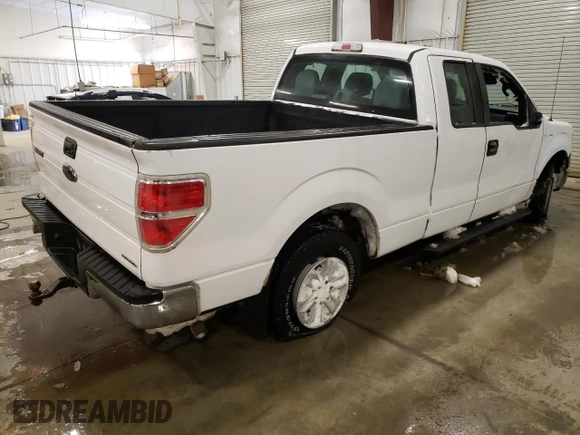2014 Ford F-150 XL with VIN 1FTEX1EM1EKE24270, listed as a Copart auction lot 45975825 with 108,820 mi miles and Salvage Title. Bid and sale history available at carsss.com. Image 3.