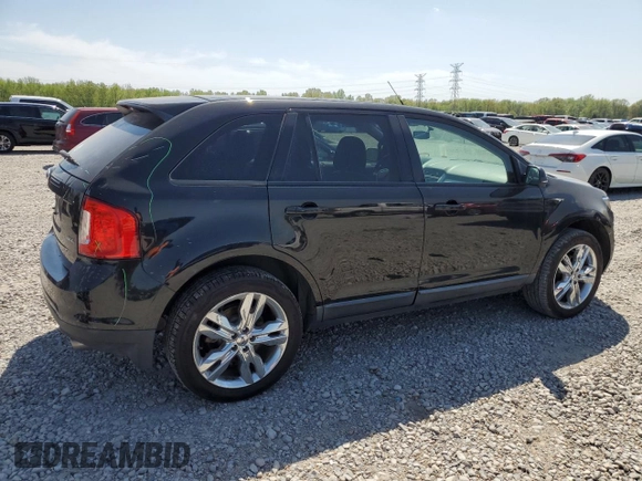 2014 Ford Edge SEL with VIN 2FMDK3JC2EBB35469, listed as a Copart auction lot 52348165 with 95,518 mi miles and Salvage Title. Bid and sale history available at carsss.com. Image 3.