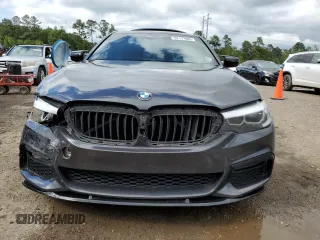 2019 BMW 5 Series 530i with VIN WBAJA5C53KWW30663, listed as a Copart auction lot 52177985 with 116,233 mi miles and Salvage Title. Bid and sale history available at carsss.com. Image 5.