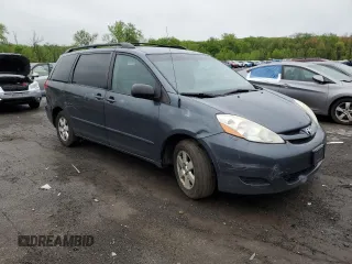 2010 Toyota Sienna CE with VIN 5TDKK4CCXAS323566, listed as a Copart auction lot 54738025 with 186,613 mi miles and Clean Title. Bid and sale history available at DreamBid. Image 4.