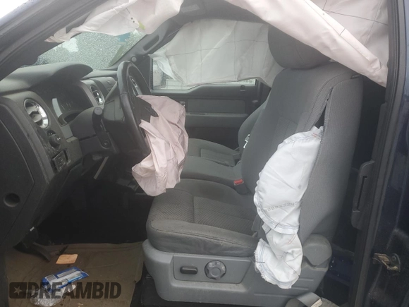 2013 Ford F-150 XL with VIN 1FTFX1EF9DFD16850, listed as a Copart auction lot 51938965 with 0 mi miles and Salvage Title. Bid and sale history available at carsss.com. Image 7.