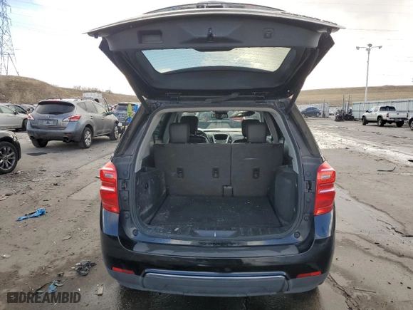 2016 Chevrolet Equinox LTZ with VIN 2GNALDEK6G6211788, listed as a Copart auction lot 46547735 with 60,024 mi miles and Salvage Title. Bid and sale history available at carsss.com. Image 6.