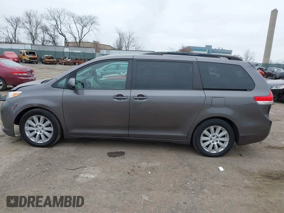 2012 Toyota Sienna LE with VIN 5TDJK3DCXCS047056, listed as a IAAI auction lot 41780756 with 179,624 mi miles. Bid and sale history available at carsss.com. Image 15.