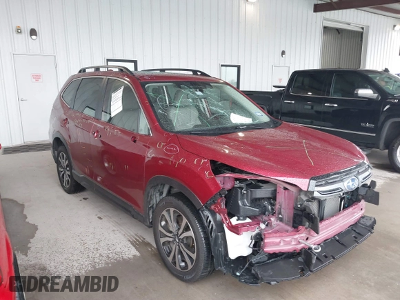 2022 Subaru Forester Limited z VIN JF2SKANC4NH461000, wystawiony jako IAAI lot #41903656 z przebiegiem 40 667 mil mil oraz . Historia ofert i sprzedaży dostępna na DreamBid. Obrazek 14.