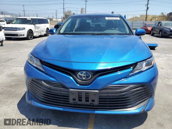 2019 Toyota Camry Hybrid LE z VIN 4T1B31HK9KU006155, wystawiony jako Copart lot #58420135 z przebiegiem 72 666 mil mil oraz Szkoda całkowita • Salvage title. Historia ofert i sprzedaży dostępna na DreamBid. Obrazek 5.