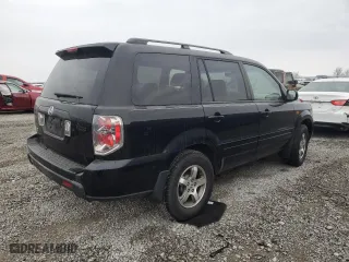 2006 Honda Pilot EX-L with RES with VIN 5FNYF28686B033893, listed as a Copart auction lot 85719224 with 215,467 mi miles and Salvage Title. Bid and sale history available at carsss.com. Image 3.