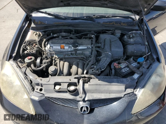 2005 Acura RSX with VIN JH4DC548X5S013340, listed as a Copart auction lot 61772525 with 271,035 mi miles and Salvage title. Bid and sale history available at DreamBid. Image 11.