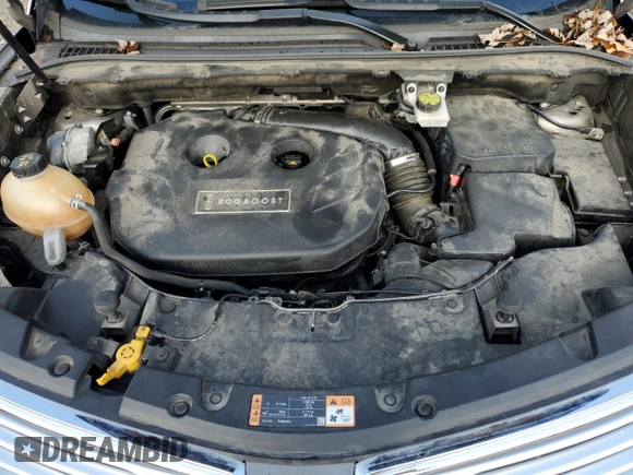 2017 Lincoln MKC Reserve with VIN 5LMTJ3DH3HUL08207, listed as a Copart auction lot 55344705 with 97,128 mi miles and Clean title. Bid and sale history available at DreamBid. Image 12.