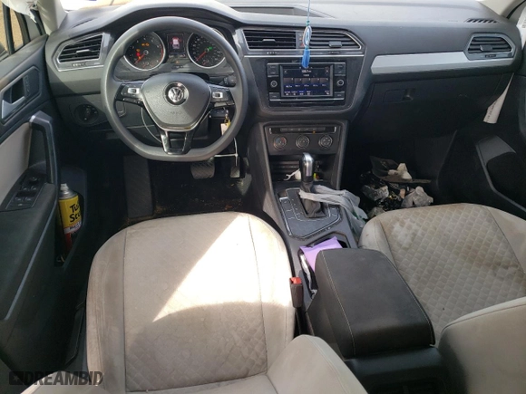 2021 Volkswagen Tiguan S with VIN 3VV1B7AX3MM045392, listed as a Copart auction lot 47685095 with 36,369 mi miles and Salvage Title. Bid and sale history available at carsss.com. Image 8.