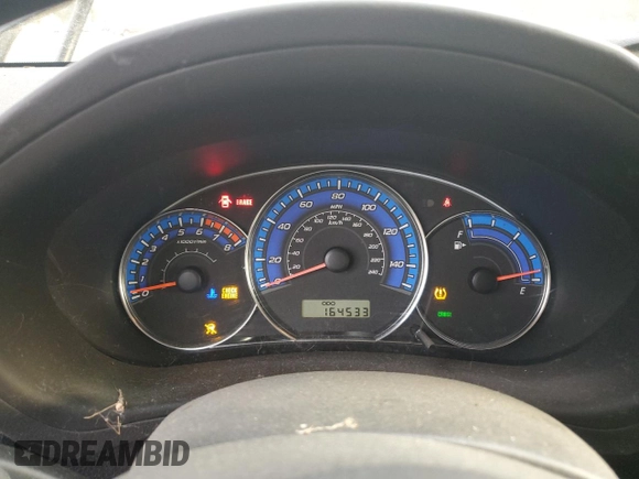 2009 Subaru Forester X with VIN JF2SH63699G737322, listed as a Copart auction lot 47655535 with 164,533 mi miles and Clean title. Bid and sale history available at DreamBid. Image 9.