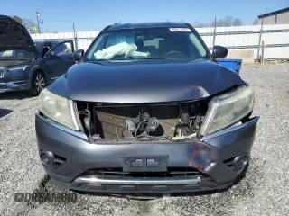 2014 Nissan Pathfinder Platinum with VIN 5N1AR2MM4EC732992, listed as a Copart auction lot 49872395 with 94,476 mi miles and Salvage Title. Bid and sale history available at carsss.com. Image 5.