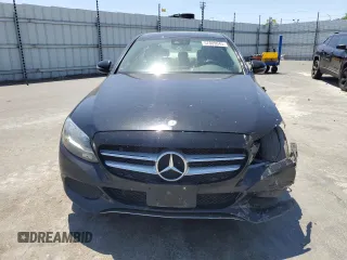 2016 Mercedes-Benz C 300 Luxury with VIN 55SWF4KB8GU137227, listed as a Copart auction lot 57809045 with 125,785 mi miles and Salvage title. Bid and sale history available at DreamBid. Image 5.