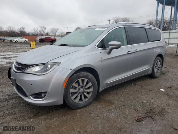 2019 Chrysler Pacifica Touring L Plus with VIN 2C4RC1EG6KR705839, listed as a Copart auction lot 48193655 with 91,690 mi miles and Salvage Title. Bid and sale history available at carsss.com. Image 1.