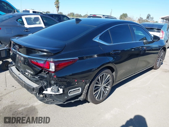 2023 Lexus ES with VIN 58ADA1C19PU028119, listed as a IAAI auction lot 41361461 with 48,379 mi miles. Bid and sale history available at carsss.com. Image 4.