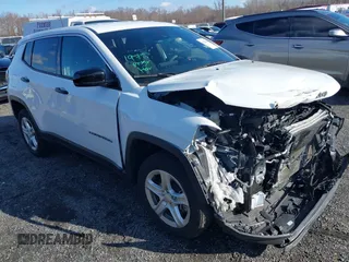 2023 Jeep Compass Sport with VIN 3C4NJDANXPT546354, listed as a IAAI auction lot 41220246 with 32,506 mi miles and . Bid and sale history available at DreamBid. Image 1.