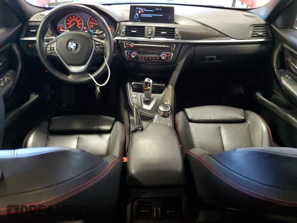 2015 BMW 3 Series 328i xDrive with VIN WBA3B5G54FNS12446, listed as a Copart auction lot 52580375 with 111,237 mi miles and Salvage Title. Bid and sale history available at carsss.com. Image 8.