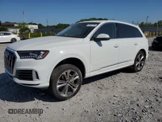 2023 Audi Q7 Prestige with VIN WA1VXBF7XPD011277, listed as a Copart auction lot 55964855 with 18,701 mi miles and Salvage title. Bid and sale history available at DreamBid. Image 1.