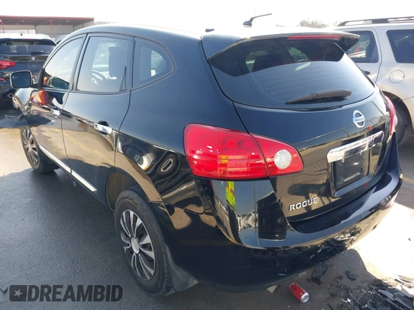2012 Nissan Rogue S with VIN JN8AS5MT4CW280043, listed as a IAAI auction lot 41799518 with 168,133 mi miles. Bid and sale history available at carsss.com. Image 3.