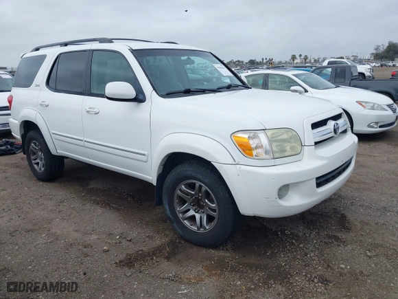 2006 Toyota Sequoia SR5 with VIN 5TDZT34A86S279237, listed as a IAAI auction lot 41804445 with 229,842 mi miles. Bid and sale history available at carsss.com. Image 1.