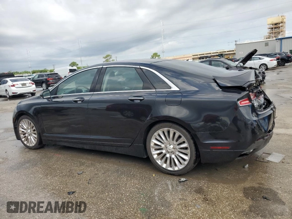 2013 Lincoln MKZ z VIN 3LN6L2G99DR826820, wystawiony jako Copart lot #57530205 z przebiegiem 161 494 mil mil oraz Czysty tytuł • Clean title. Historia ofert i sprzedaży dostępna na DreamBid. Obrazek 2.