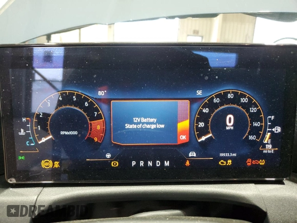 2024 Ford Mustang GT with VIN 1FA6P8CF7R5412104, listed as a Copart auction lot 61928465 with 19,933 mi miles and Salvage title. Bid and sale history available at DreamBid. Image 9.