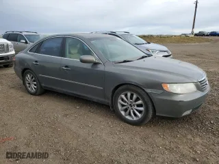 2006 Hyundai Azera SE with VIN KMHFC46FX6A050648, listed as a Copart auction lot 77229354 with 315,616 mi miles and Salvage Title. Bid and sale history available at carsss.com. Image 4.