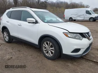 2014 Nissan Rogue SV with VIN 5N1AT2MT4EC790268, listed as a IAAI auction lot 41968063 with 167,389 mi miles and . Bid and sale history available at carsss.com. Image 1.