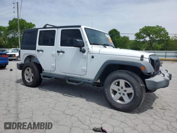 2018 Jeep Wrangler Unlimited Sport S with VIN 1C4BJWDG0JL821471, listed as a Copart auction lot 54175815 with 135,760 mi miles and Clean title. Bid and sale history available at DreamBid. Image 4.