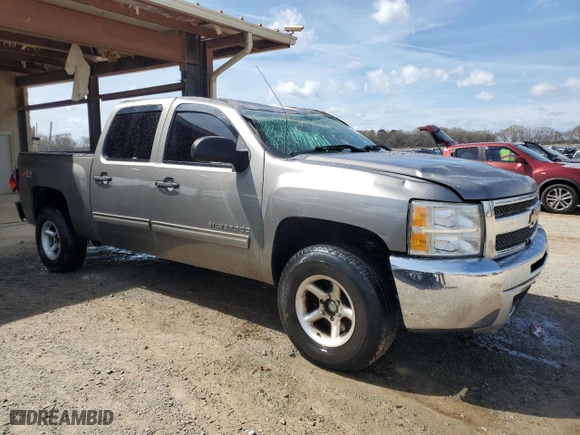 2012 Chevrolet Silverado 1500 LT with VIN 3GCPKSE75CG194518, listed as a Copart auction lot 48768535 with 141,259 mi miles and Salvage Title. Bid and sale history available at carsss.com. Image 4.