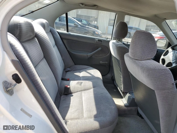 1999 Honda Civic DX with VIN 1HGEJ6625XL005106, listed as a Copart auction lot 50618925 with 123,624 mi miles and Salvage Title. Bid and sale history available at carsss.com. Image 10.