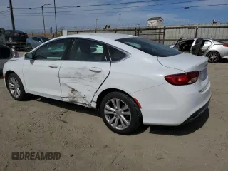 2015 Chrysler 200 Limited with VIN 1C3CCCAB5FN695680, listed as a Copart auction lot 56252035 with 161,421 mi miles and Salvage Title. Bid and sale history available at DreamBid. Image 2.